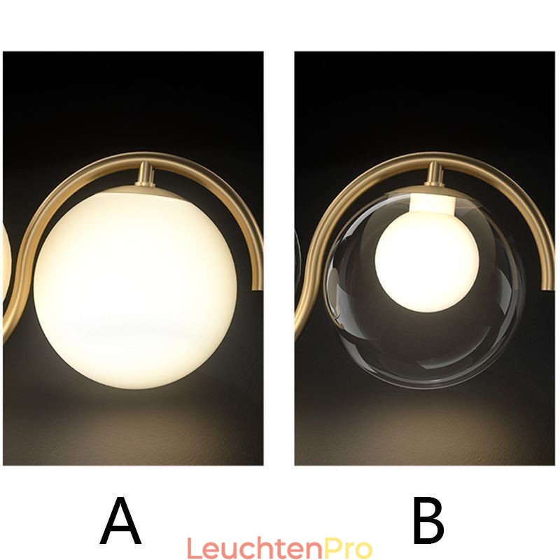 Moderne Glaskugel Pendelleuchte Minimalistische Leuchte