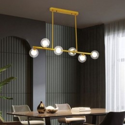Kronleuchter Glaskugel Horizontal Typ Pendelleuchte