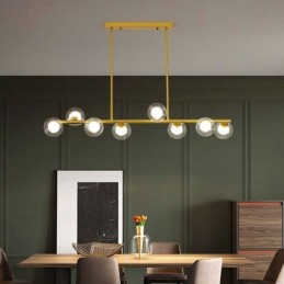Kronleuchter Glaskugel Horizontal Typ Pendelleuchte
