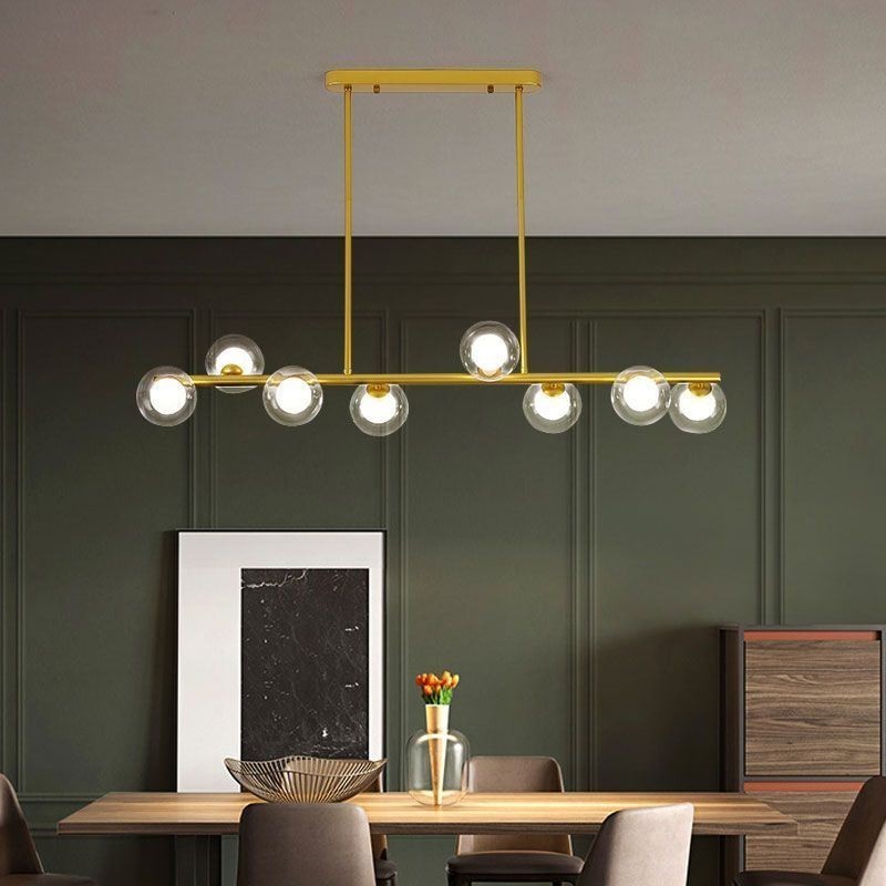 Kronleuchter Glaskugel Horizontal Typ Pendelleuchte