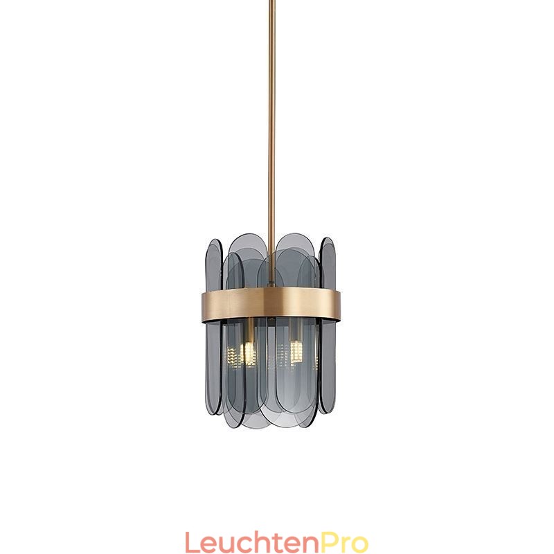 Moderne Pendelleuchte aus Glas