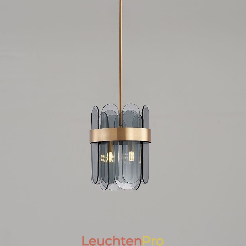 Moderne Pendelleuchte aus Glas