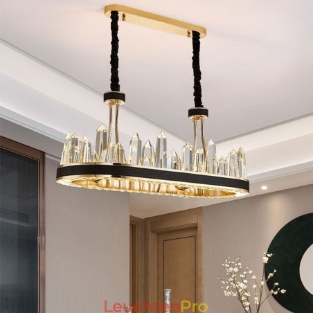 Moderne Kristall-Pendelleuchte Kristall-Deckenleuchte Moderne Kristall-Pendelleuchte Kristall-Deckenleuchte