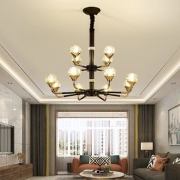 Moderne Kristall-Pendelleuchte, eleganter Kristall-Kronleuchter
