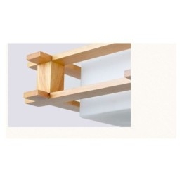 Kreative 3 Lichter Eiche Pendelleuchte Dekorative Holz Deckenleuchte Cafe