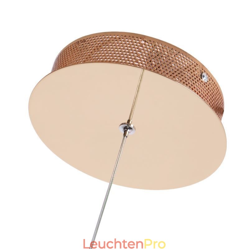 Moderne minimalistische Pendelleuchte einzigartige kreisförmige Twist Leuchte Insel