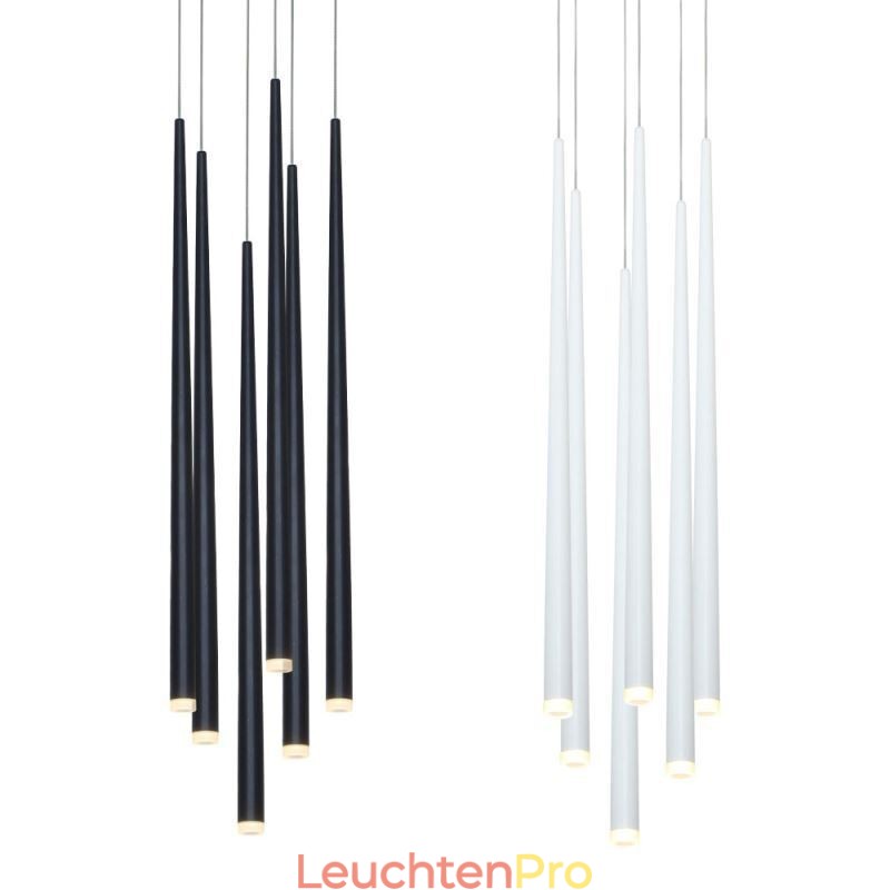 6 Lichter Pendelleuchte Meteorer Pendelleuchte