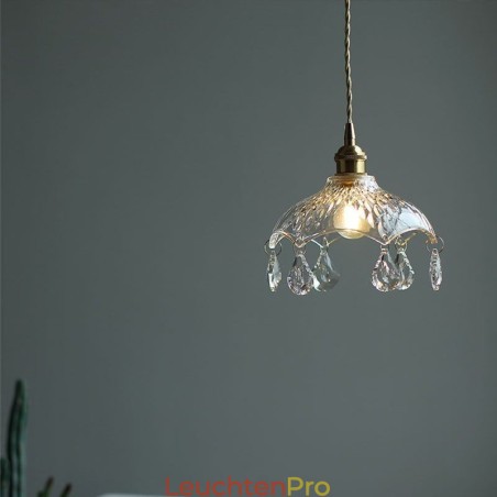 Moderne minimalistische Pendelleuchte aus Glas mit Einzellicht Moderne minimalistische Pendelleuchte aus Glas mit Einzellicht