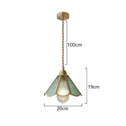 Mini-Pendelleuchte aus Glas, moderne, schlichte Deckenleuchte aus Glas