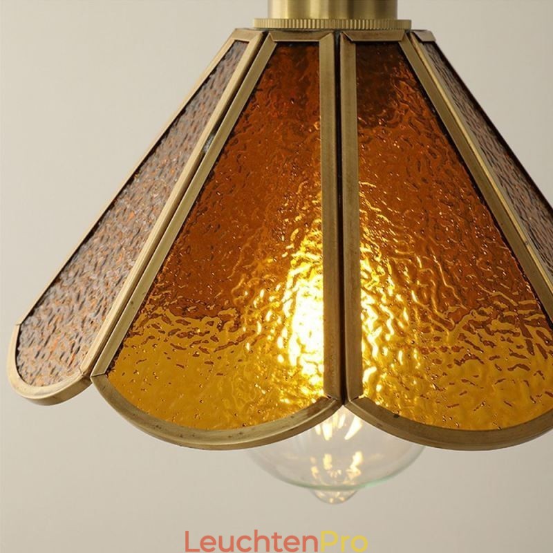 Mini-Pendelleuchte aus Glas, moderne, schlichte Deckenleuchte aus Glas