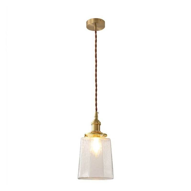 Moderne minimalistische Pendelleuchte aus Glas, dekorative Deckenleuchte