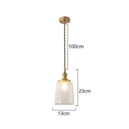 Moderne minimalistische Pendelleuchte aus Glas, dekorative Deckenleuchte