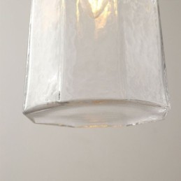 Moderne minimalistische Pendelleuchte aus Glas, dekorative Deckenleuchte
