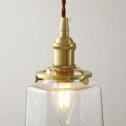 Moderne minimalistische Pendelleuchte aus Glas, dekorative Deckenleuchte