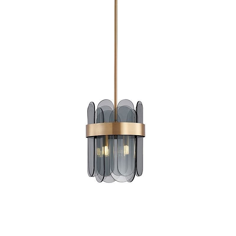 Moderne Pendelleuchte aus Glas