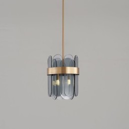 Moderne Pendelleuchte aus Glas