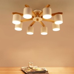 Nordic Log Pendelleuchte Macaron Leuchte