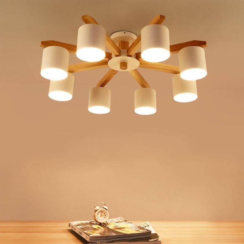 Nordic Log Pendelleuchte Macaron Leuchte