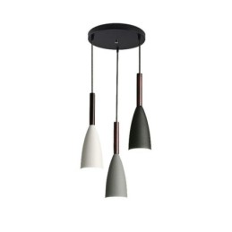 Moderne Einfache Anhänger Licht Drei Lichter Kreative Aluminium Kunst Leuchte Cafe