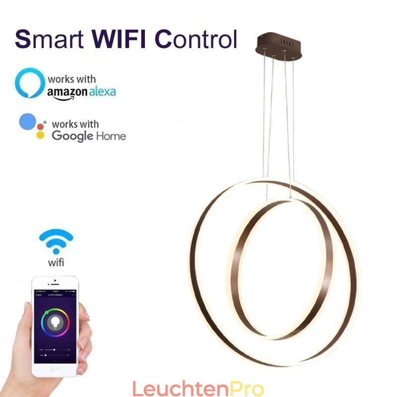 Nordische Pendelleuchte Acryl Ringform Pendelleuchte