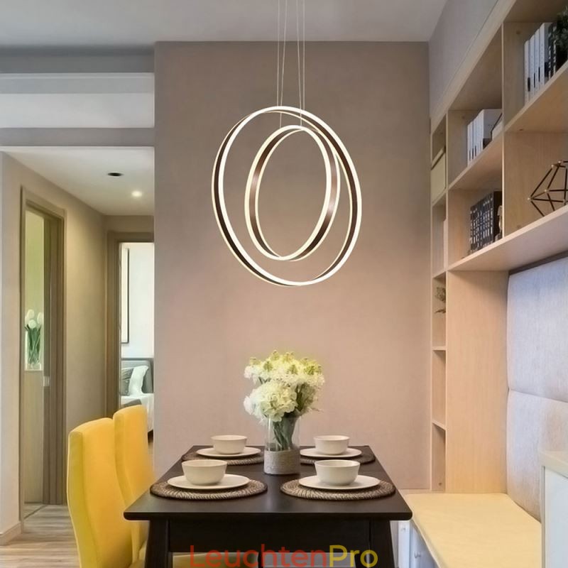 Nordische Pendelleuchte Acryl Ringform Pendelleuchte