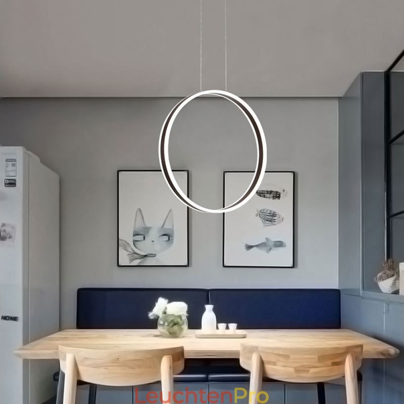 Nordische Pendelleuchte Acryl Ringform Pendelleuchte