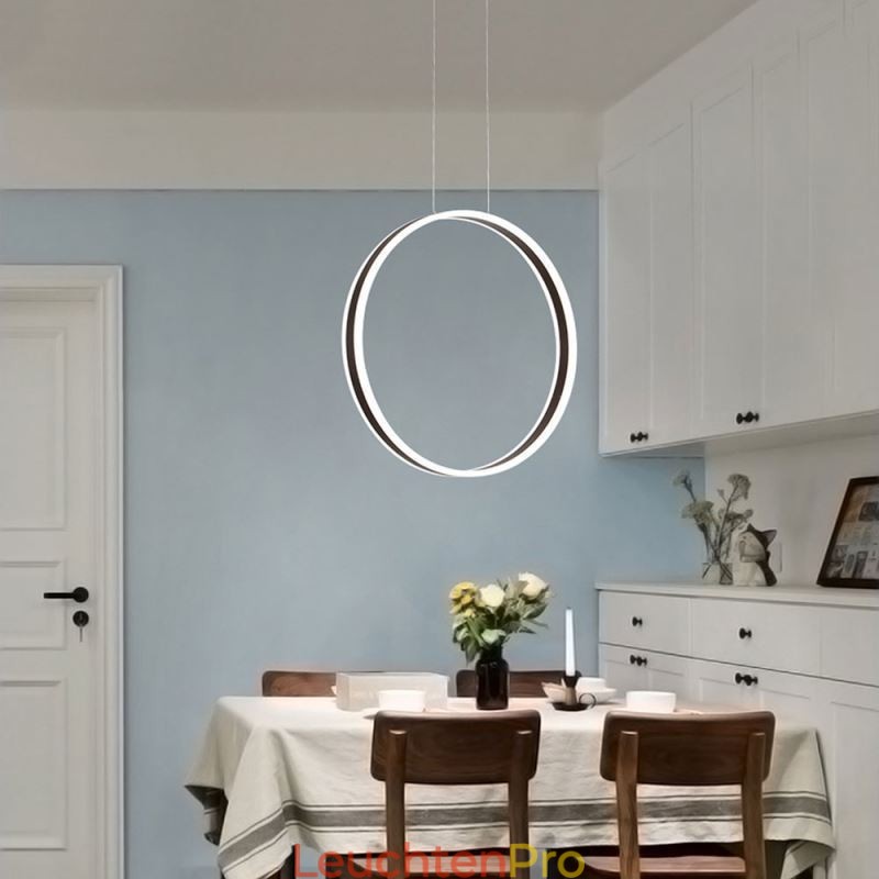 Nordische Pendelleuchte Acryl Ringform Pendelleuchte