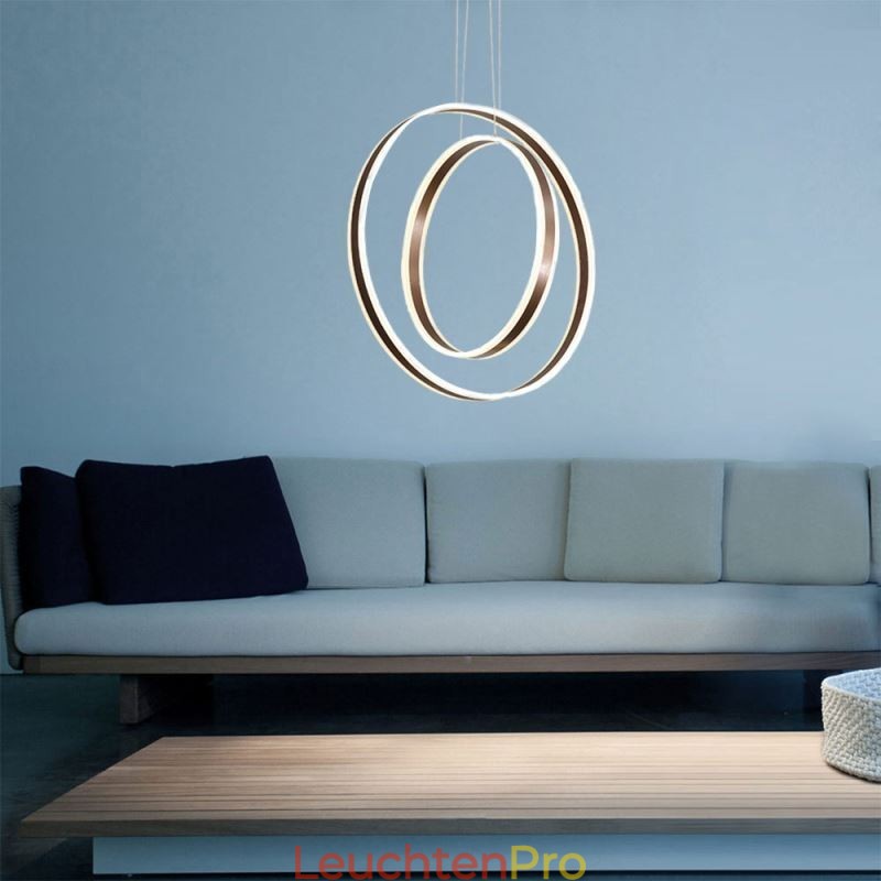 Nordische Pendelleuchte Acryl Ringform Pendelleuchte