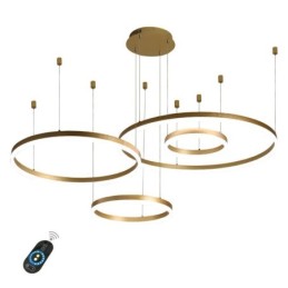 Postmoderne Pendelleuchte Acryl Ringform Pendelleuchte