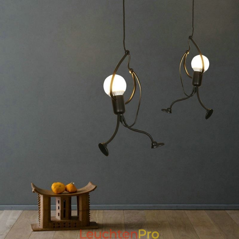 Moderne einfache Pendelleuchte Little Man Shape Lampe kreatives Licht