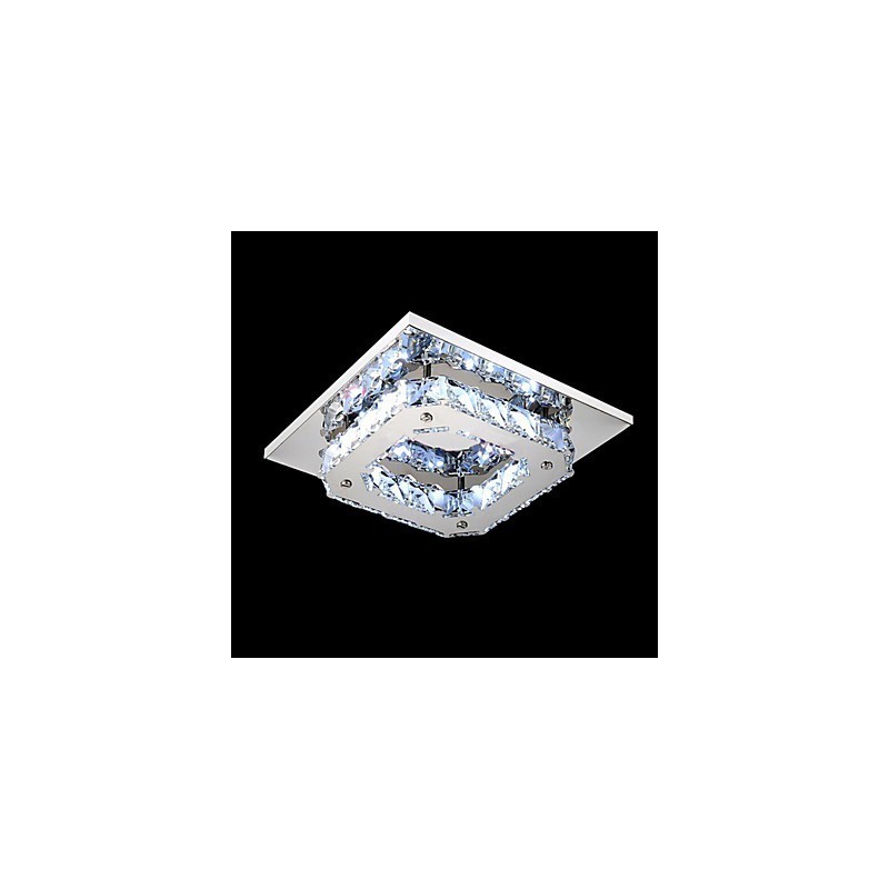 Moderne zeitgenössische galvanisierte Unterputzmontage aus Metall