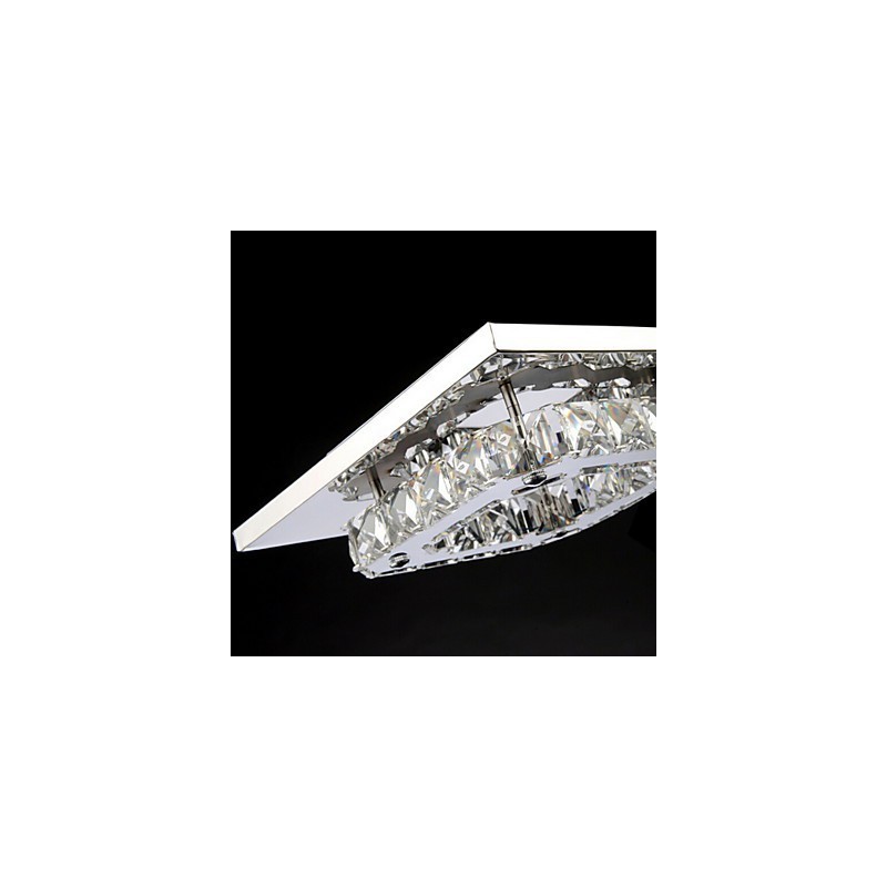 Moderne zeitgenössische galvanisierte Unterputzmontage aus Metall