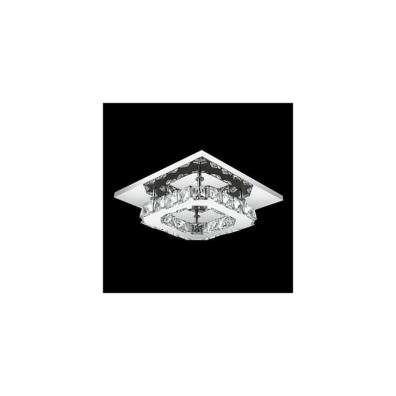 Moderne zeitgenössische galvanisierte Unterputzmontage aus Metall