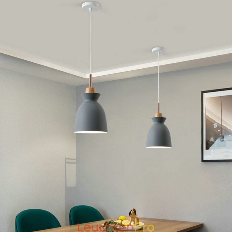 Pendelleuchte Nordic Metal Dome Macaron Farben Lampe Licht
