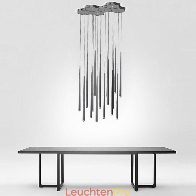 Moderne einfache Pendelleuchte Zylinderform Beleuchtung Meteor Regen Lampe Licht