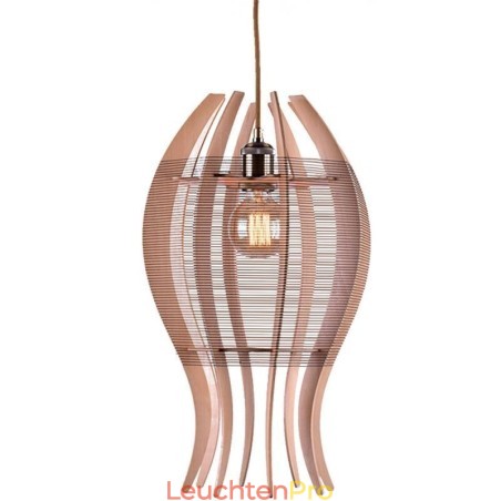 DIY nordische Holz Fisch Pendelleuchte