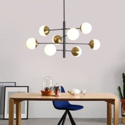 Zeitgenössische Pendelleuchte Magic Bean Sputnik Kronleuchter Lampe