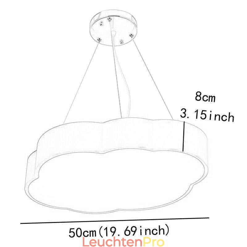 Pendelleuchte Moderne Einfache Wolke Lampe Kreative Cartoon Beleuchtung Licht