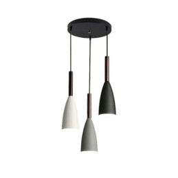 Moderne Einfache Anhänger Licht Drei Lichter Kreative Aluminium Kunst Leuchte Cafe