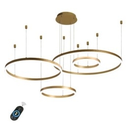 Postmoderne Pendelleuchte Acryl Ringform Pendelleuchte