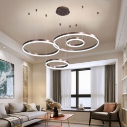 Postmoderne Pendelleuchte Acryl Ringform Pendelleuchte