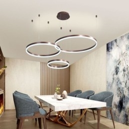 Postmoderne Pendelleuchte Acryl Ringform Pendelleuchte