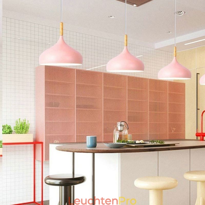 Moderne Pendelleuchte Aluminium Macaron Lampe Home Einstellbare Licht