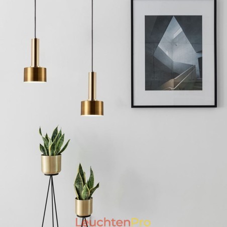 Moderne einfache Pendelleuchte Zylinderform Lampe Aluminium Beleuchtung Licht Moderne einfache Pendelleuchte Zylinderform Lampe Aluminium Beleuchtung Licht