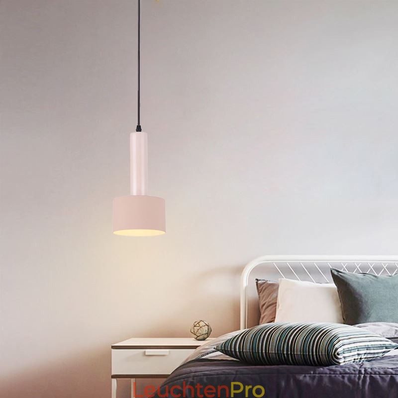 Moderne einfache Pendelleuchte Zylinderform Lampe Aluminium Beleuchtung Licht