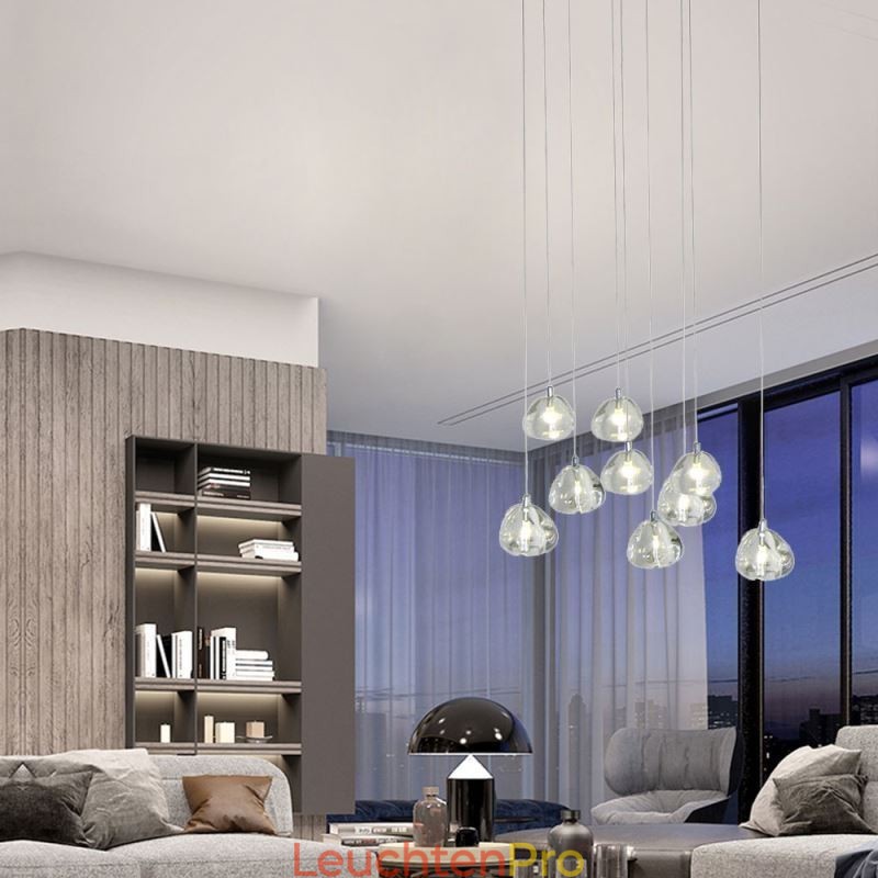 Moderne Pendelleuchte Kristall Kronleuchter Licht Home Beleuchtung Lampe