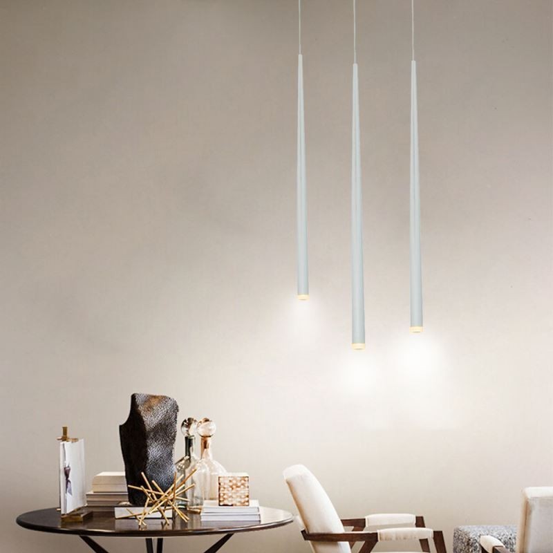 Moderne Pendelleuchte Zylinderform Lampe Meteor Rain Lighting