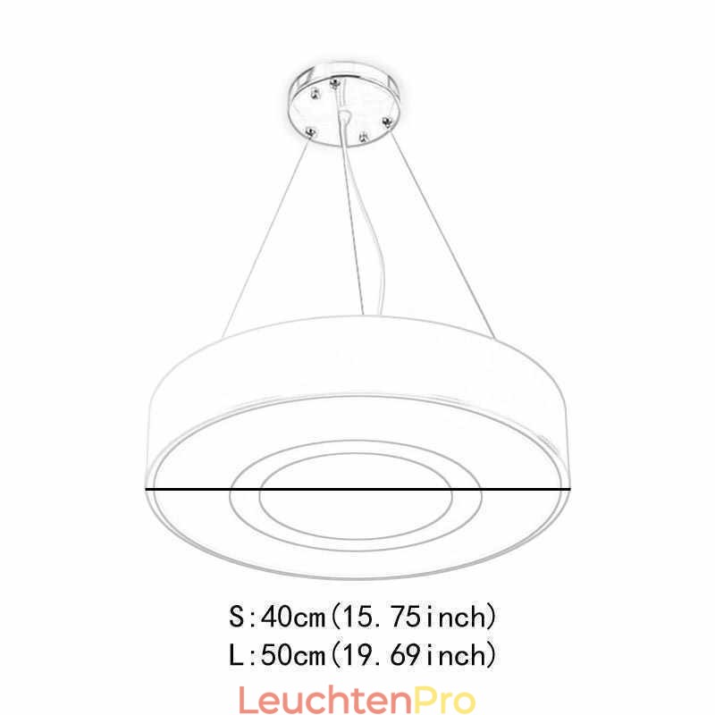 Moderne einzigartige Pendelleuchte Runde Lampe einfache Wärme Beleuchtung Licht