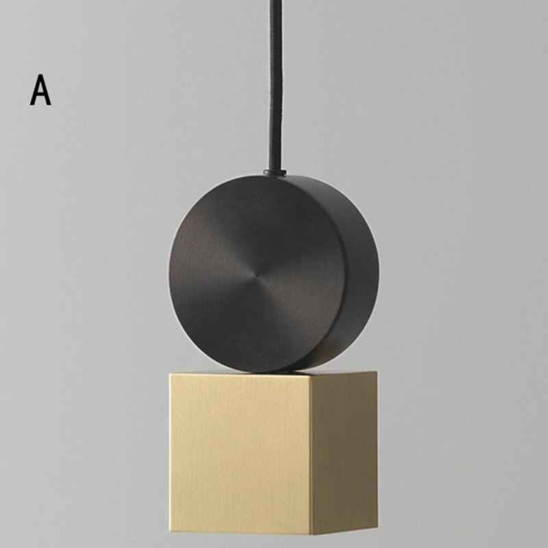 Moderne Pendelleuchte Nordic Acryl Lampe Geometrie Beleuchtung Licht