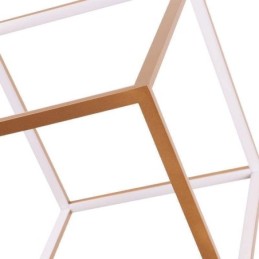 Postmoderne Pendelleuchte, geometrisches Gold-Hängelicht
